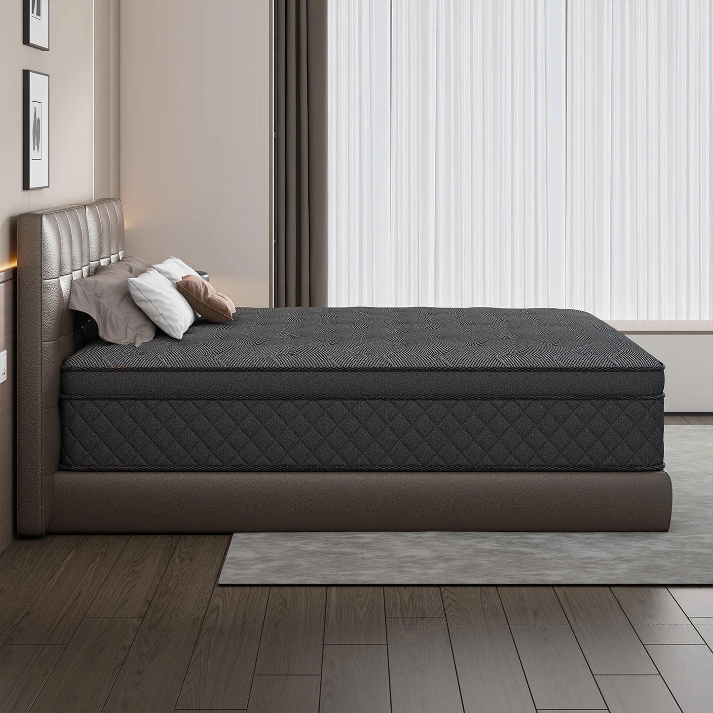 LAYROAD Memory Foam Mattress Boxed Medium Firmness