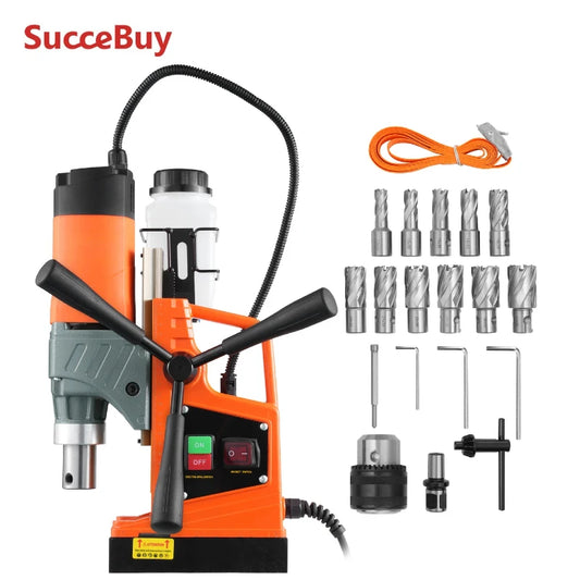 SucceBuy Magnetic Drill Press Portable Electric 1450W 850RPM