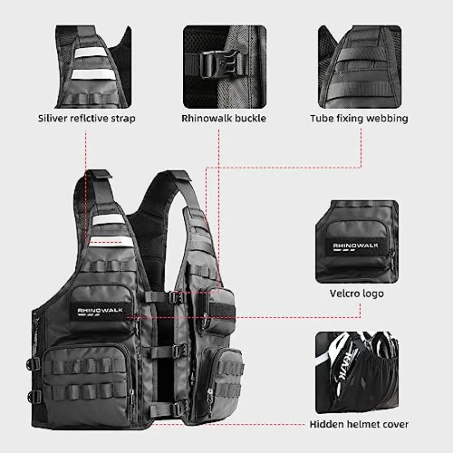 Fishing Vest With Multi Pockets For Outdoor Activities And Travel