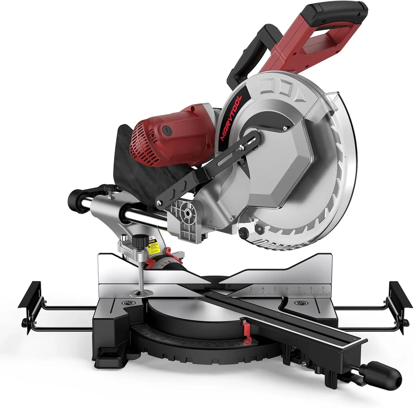 Marvtool Sliding Compound Miter Saw With Dual Bevel 0 To 45 Degrees