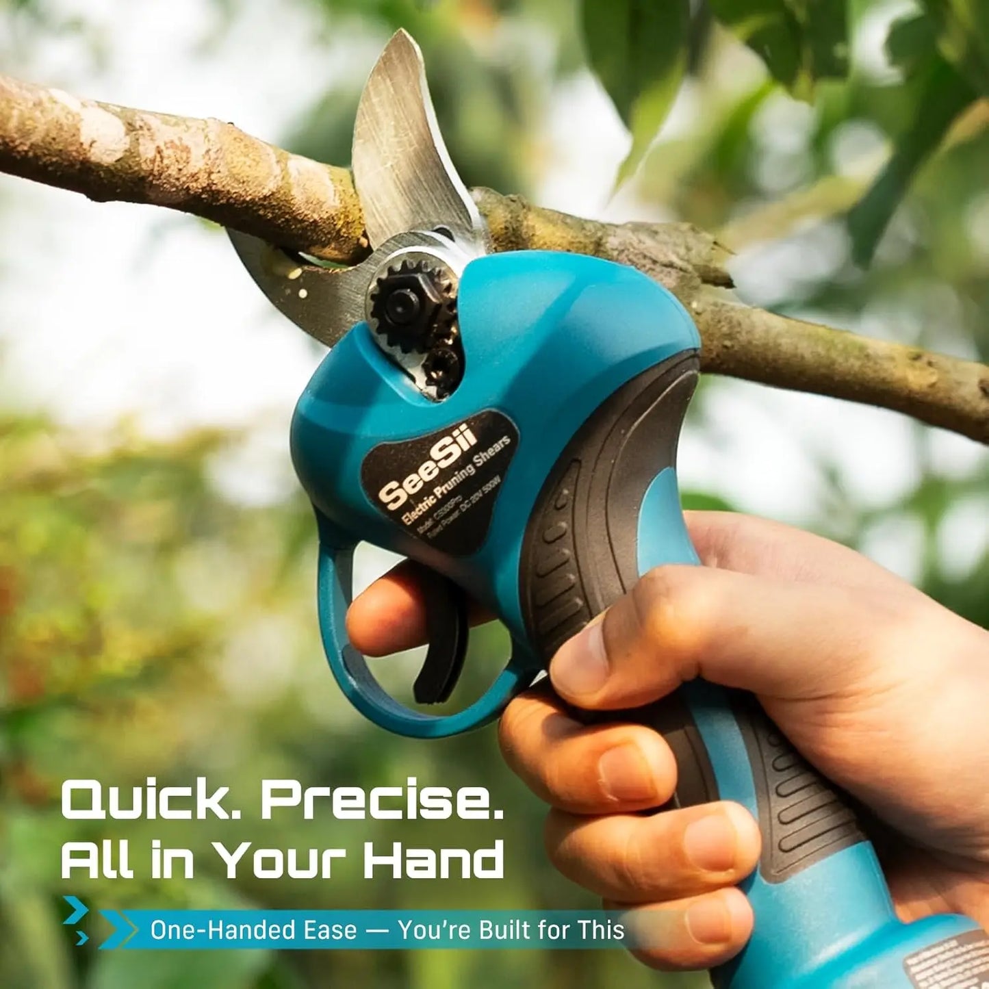 Seesii Cordless Brushless Trimming Scissors Pruner For Makita 18V Battery