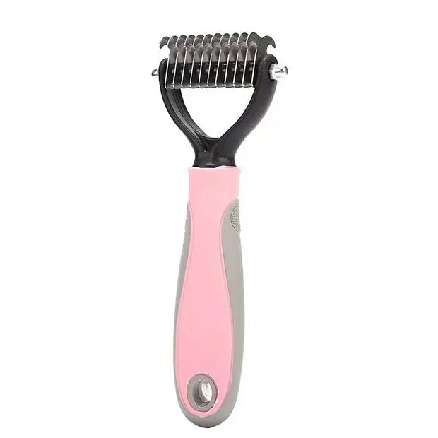 Pet Deshedding Brush for Dogs and Cats Grooming Premium
