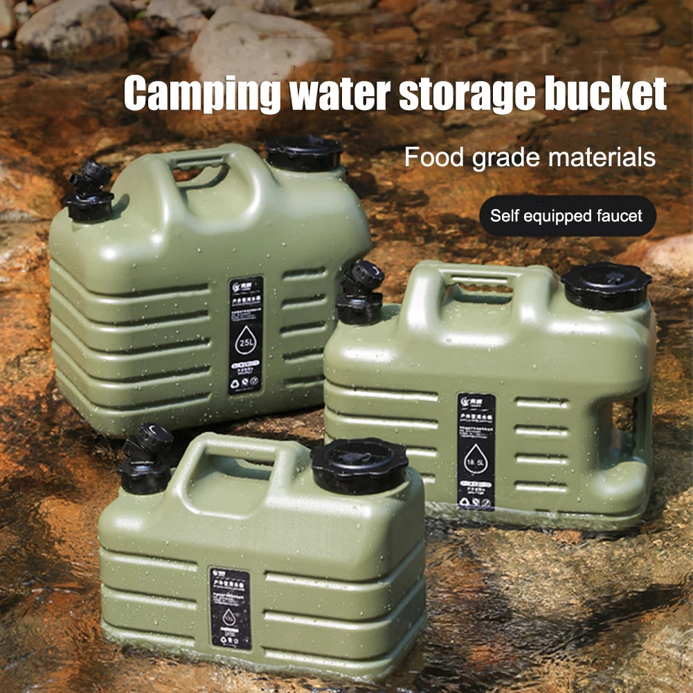 Leakproof Drinking Water Container with Spigot for Camping and Hiking