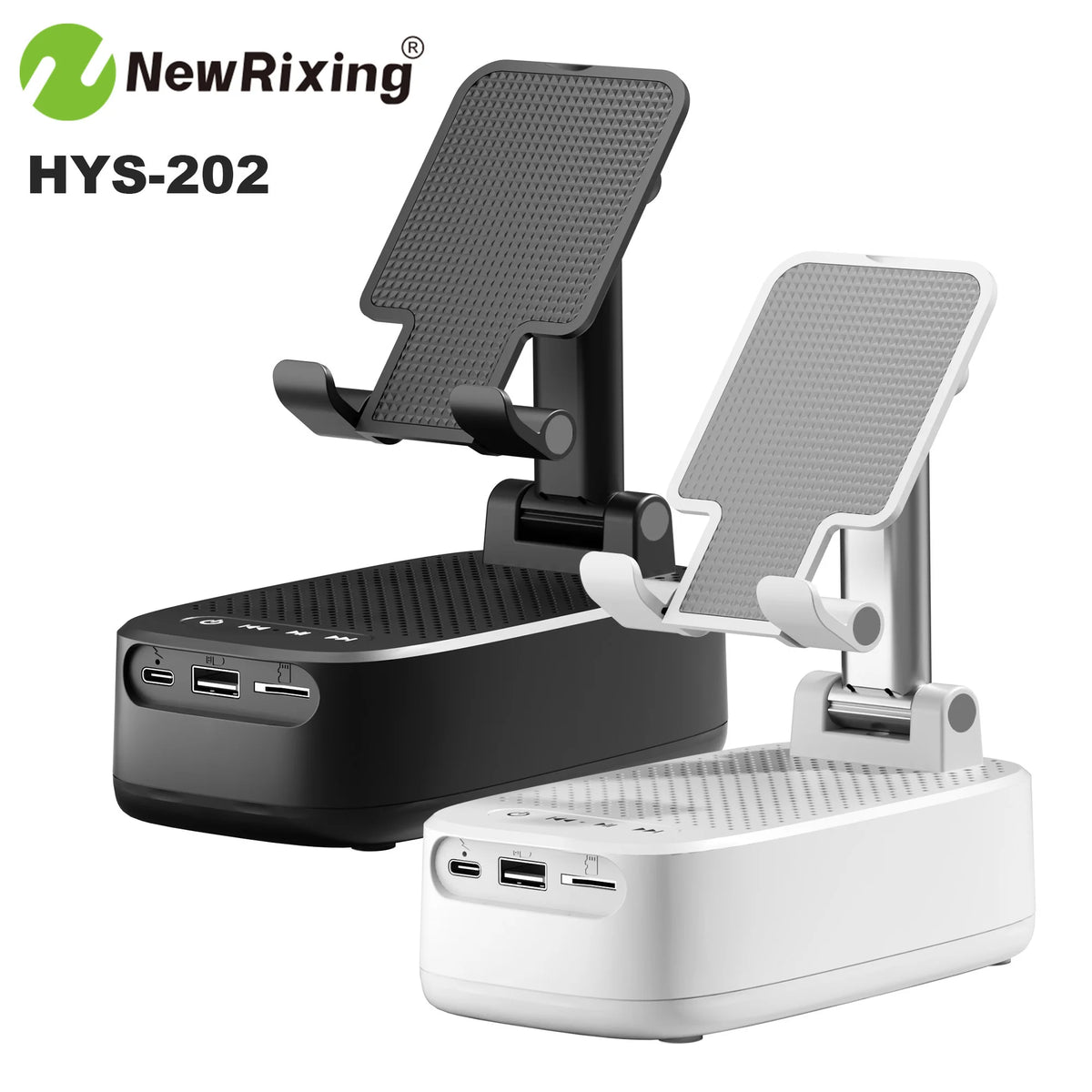 NewRixing Portable Wireless Speaker With Integrated Power Bank