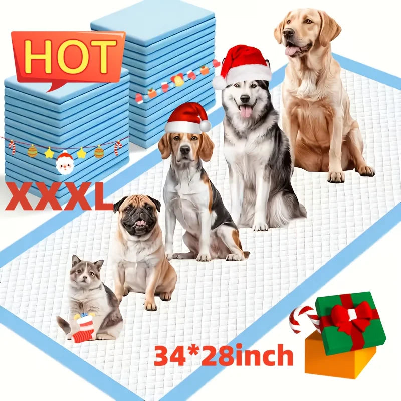 Disposable Pet Pee Pads For Dogs And Cats Ultra Absorbent