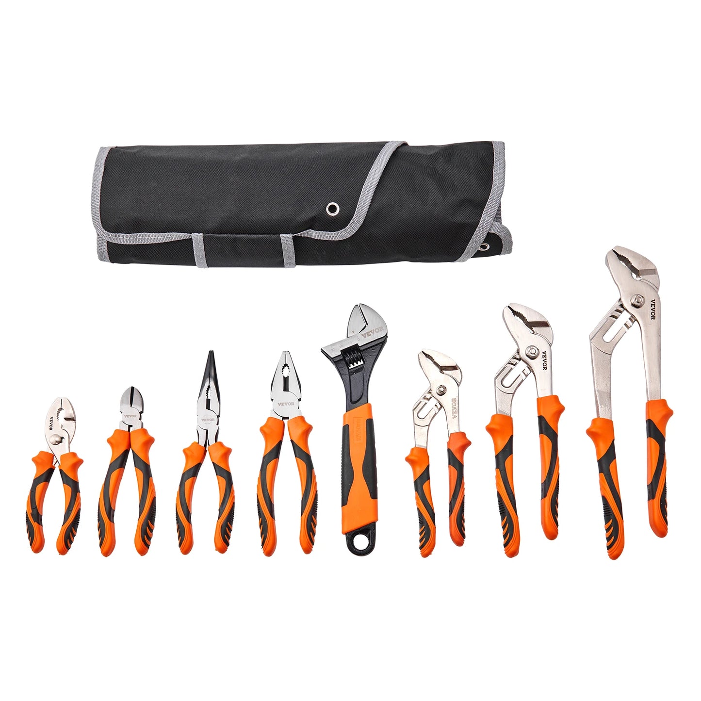 SucceBuy 8 Piece Pliers Set Linesman Slip Joint Pliers