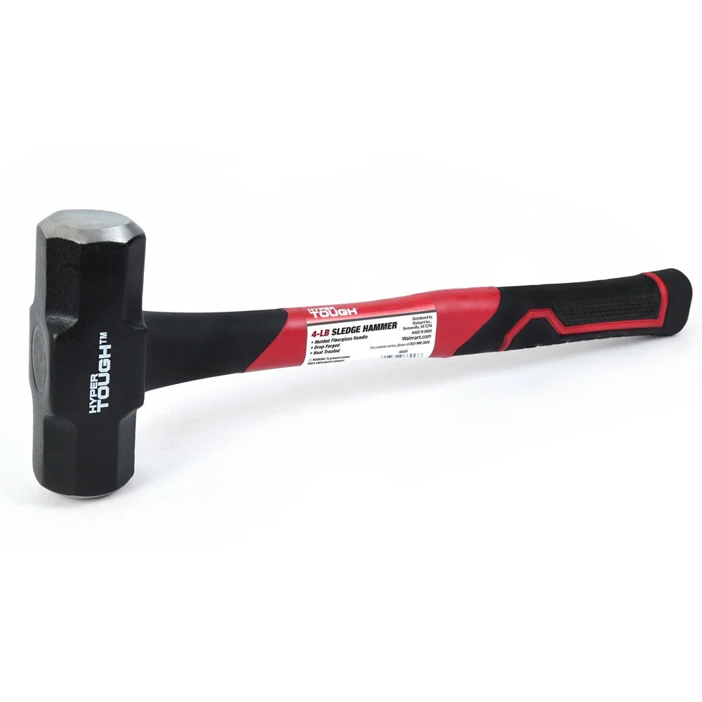 NONEDIY Sledge Hammer With Fiberglass Handle And Carbon Steel Head