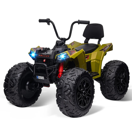 HiMISSE Kids Electric ATV 24V Ride On Vehicle With Bluetooth