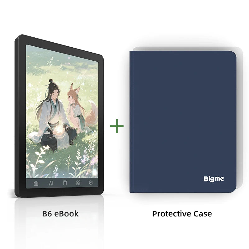 Bigme B6 Ereader Android Google Play Touch Screen Backlight