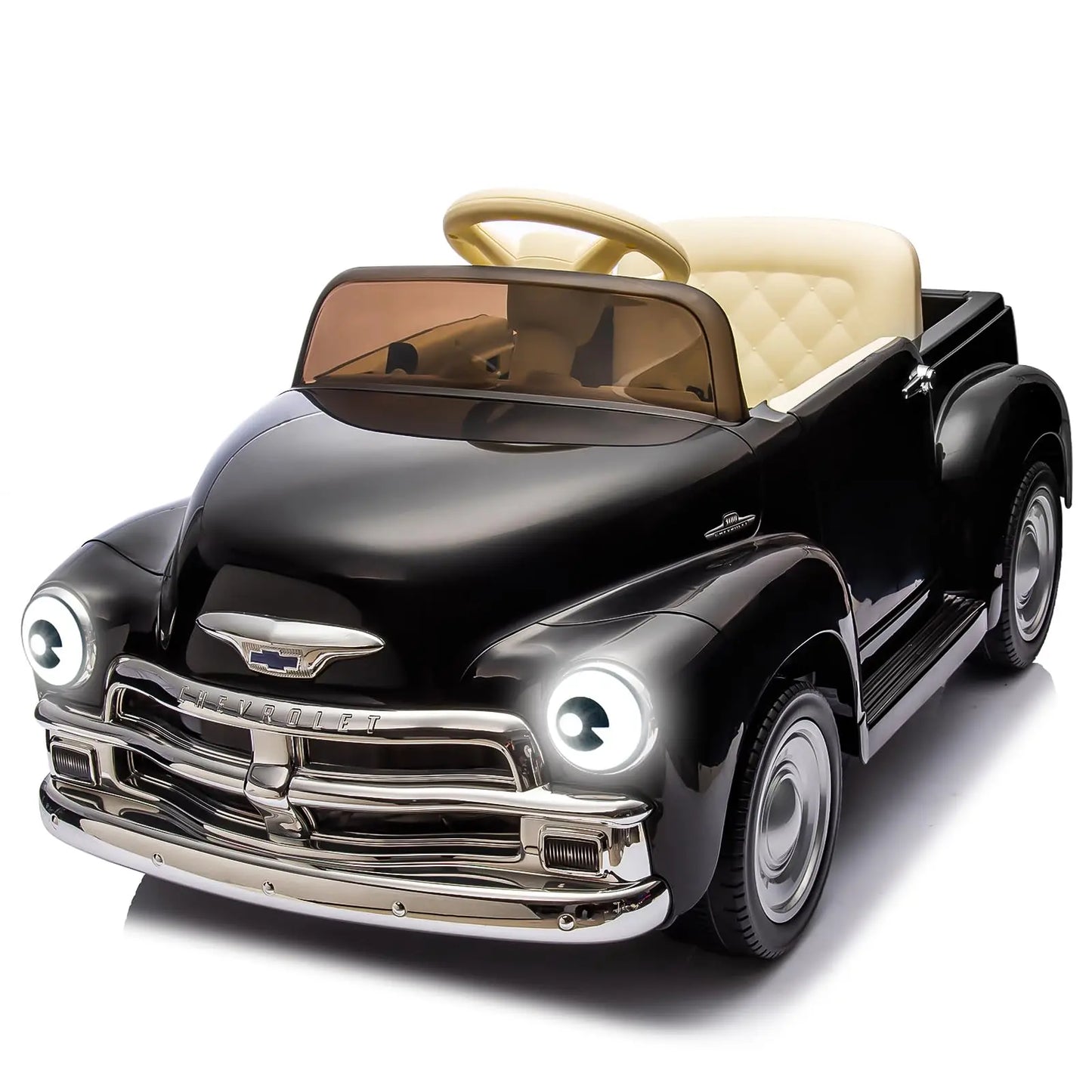 12V Kids Ride Onboard Car With Led Lights And Music