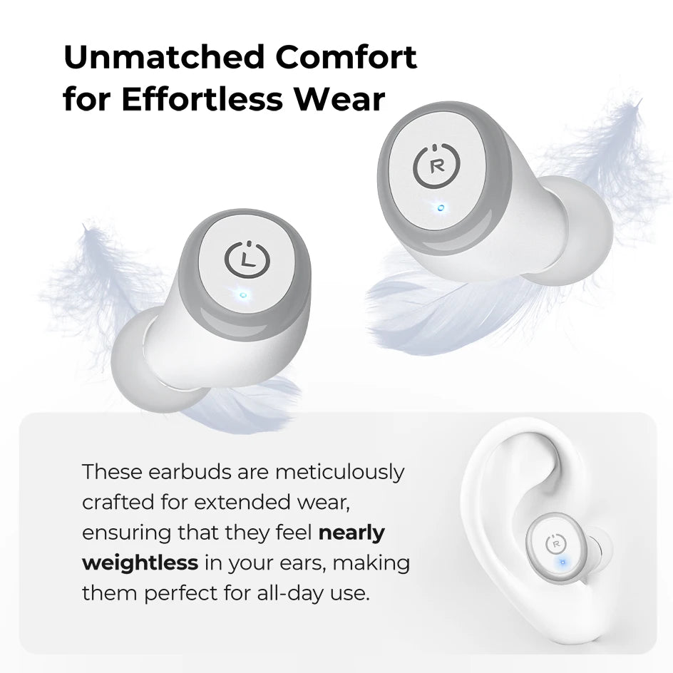 Tozo TWS Earbuds Wireless Bluetooth 5.3 HIFI Stereo Sound
