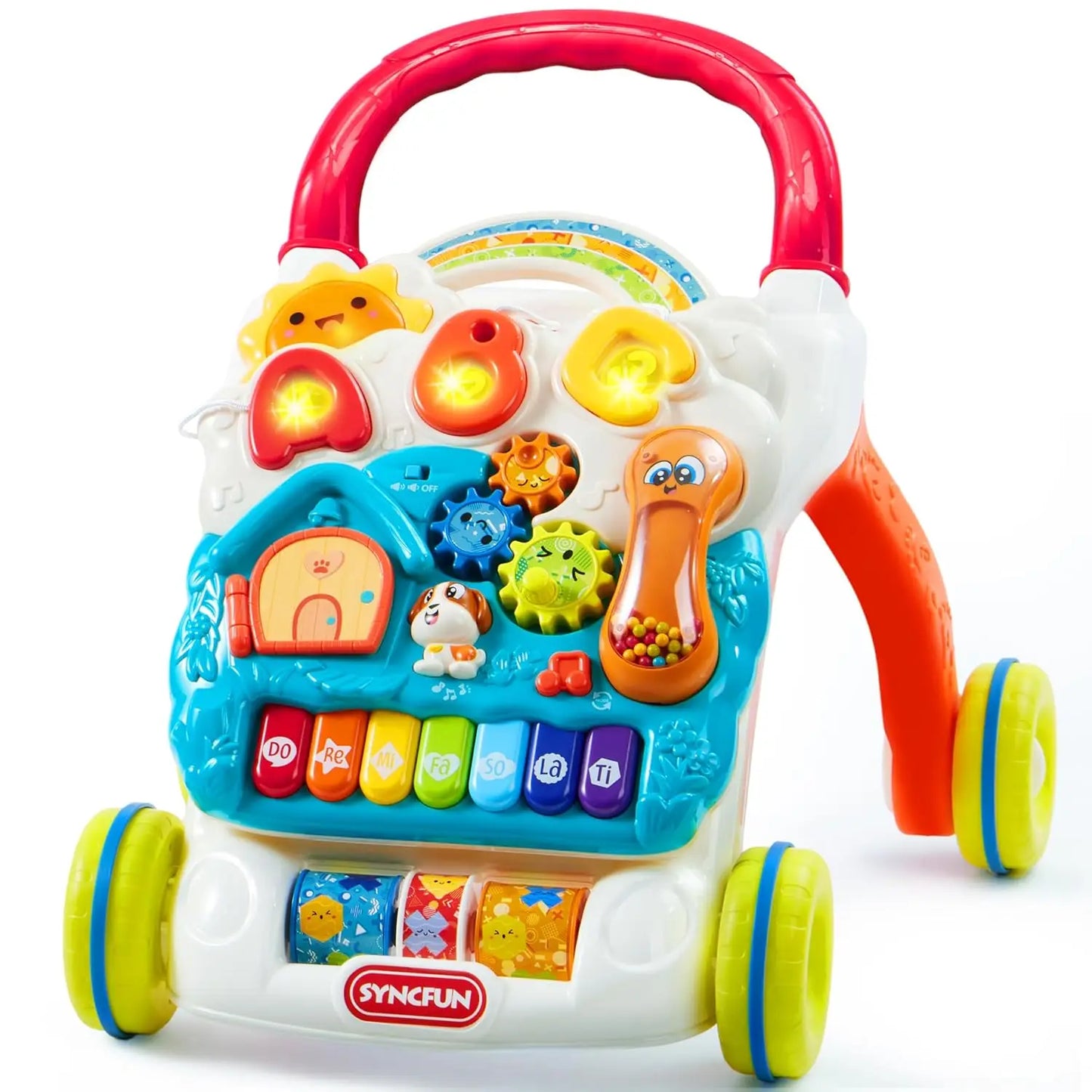 Joyfy 2 In 1 Learning Walker Sit To Stand Educational