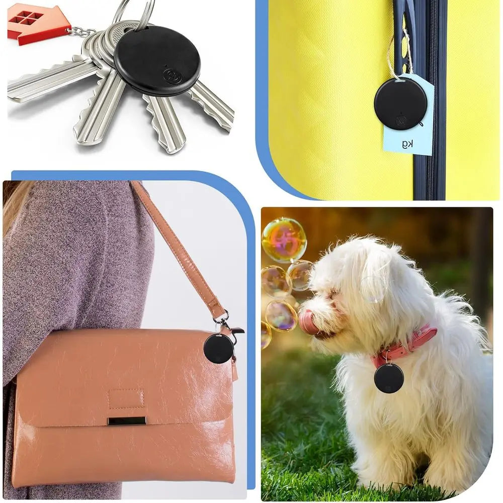 5-Pack Portable GPS Tracker Key Finder Locator for Pets