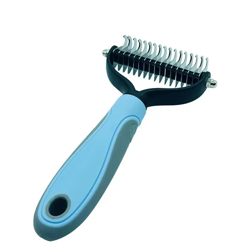 Pet Deshedding Brush for Dogs and Cats Grooming Premium