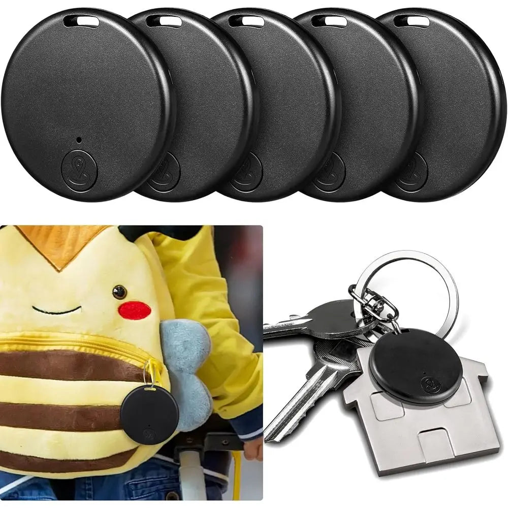 5-Pack Portable GPS Tracker Key Finder Locator for Pets