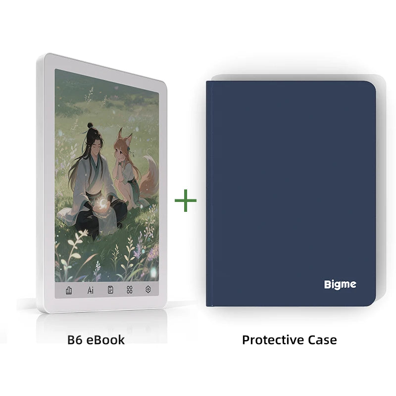 Bigme B6 Ereader Android Google Play Touch Screen Backlight