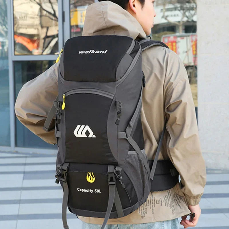 Scione Waterproof Travel Backpack For Hiking And Camping Outdoors