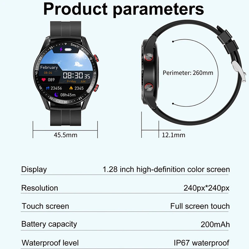 Watch GT Series Smartwatch GPS Bluetooth Call Heart Rate IP68 Waterproof
