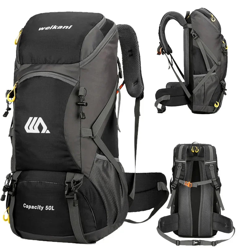 Scione Waterproof Travel Backpack For Hiking And Camping Outdoors