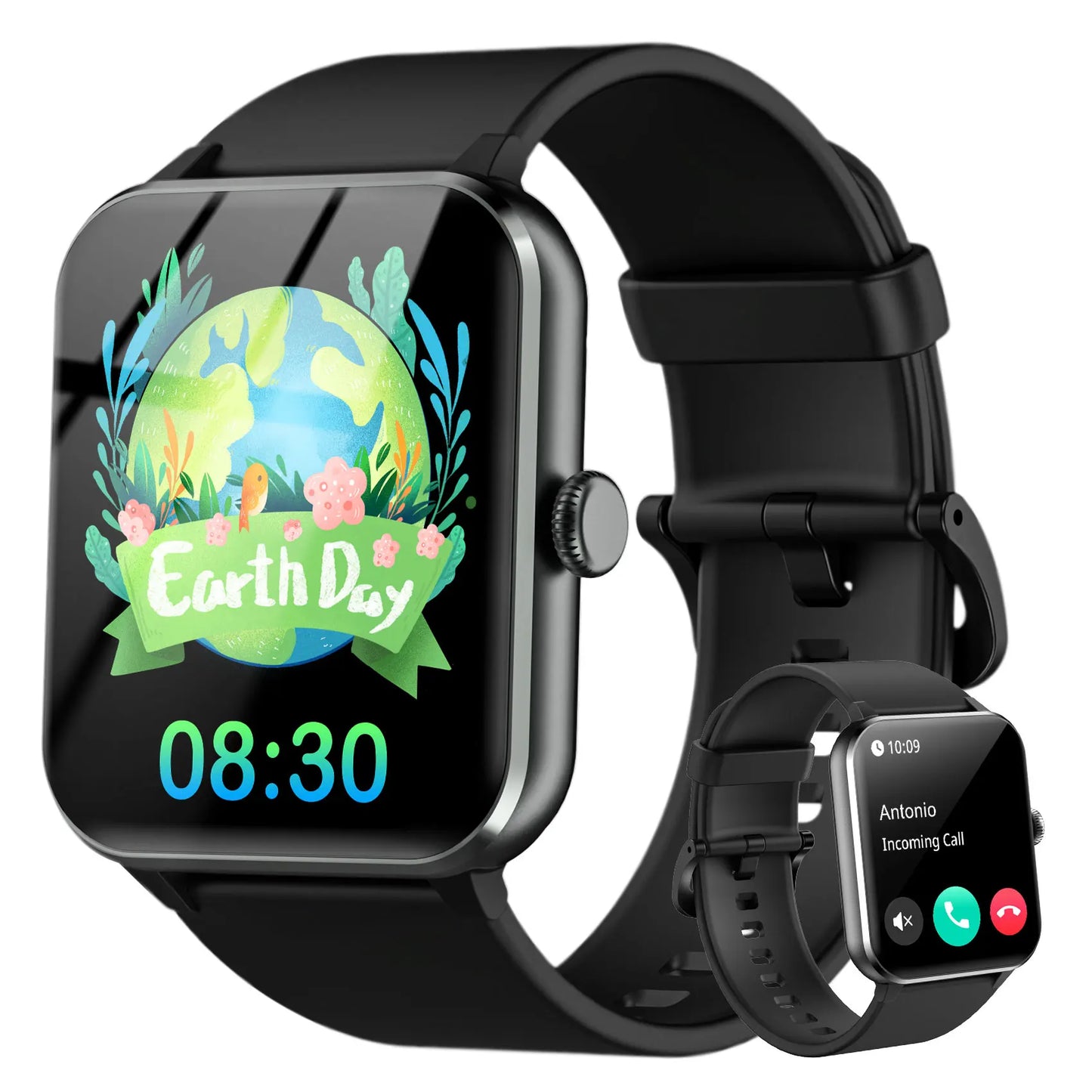 Iowodo R50 Smartwatch Health Monitoring Fitness Tracker AI Voice Assistant