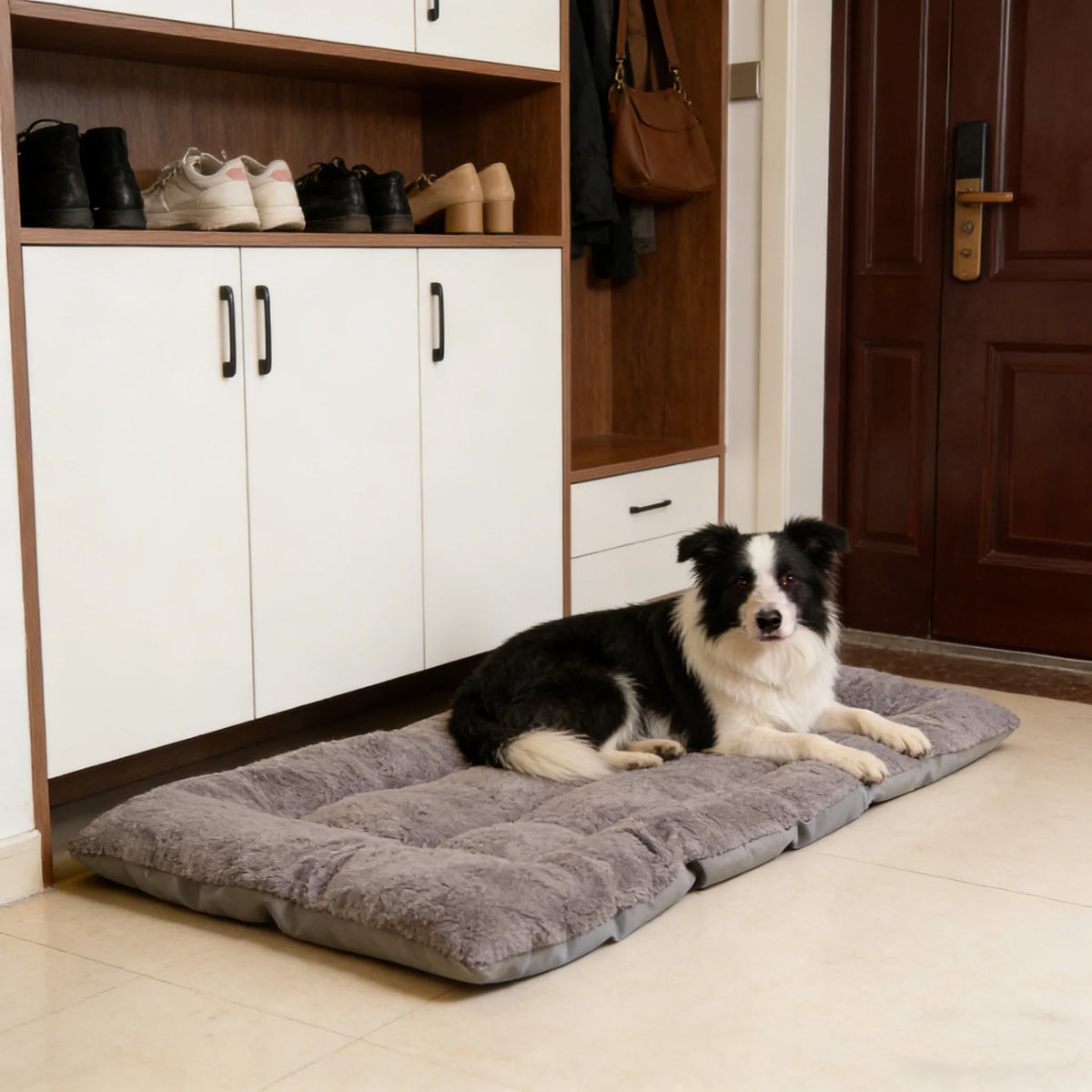 Plush Super Soft Dog Bed Sofa Fleece Crate Mat Pad
