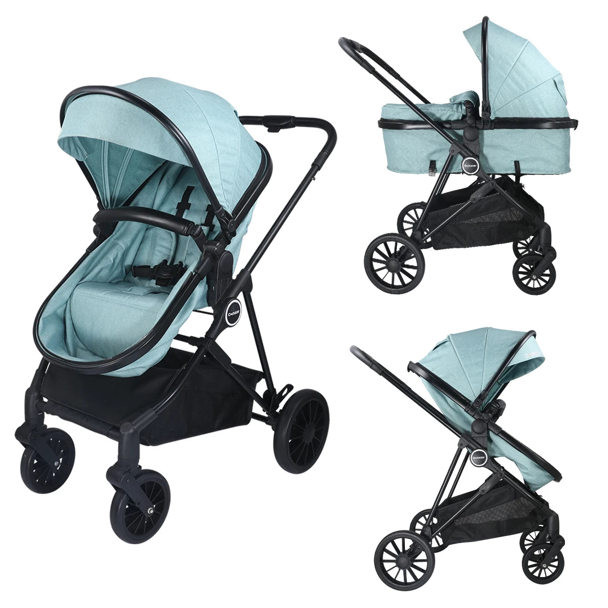 Cochildor High-View 2-in-1 Baby Stroller Foldable Bidirectional