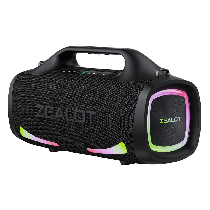 Zealot 100W Bluetooth Speaker With Stereo Sound And Power Bank