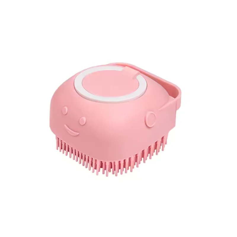 LISM Bath Massage Brush For Pets Silicone Grooming Tools