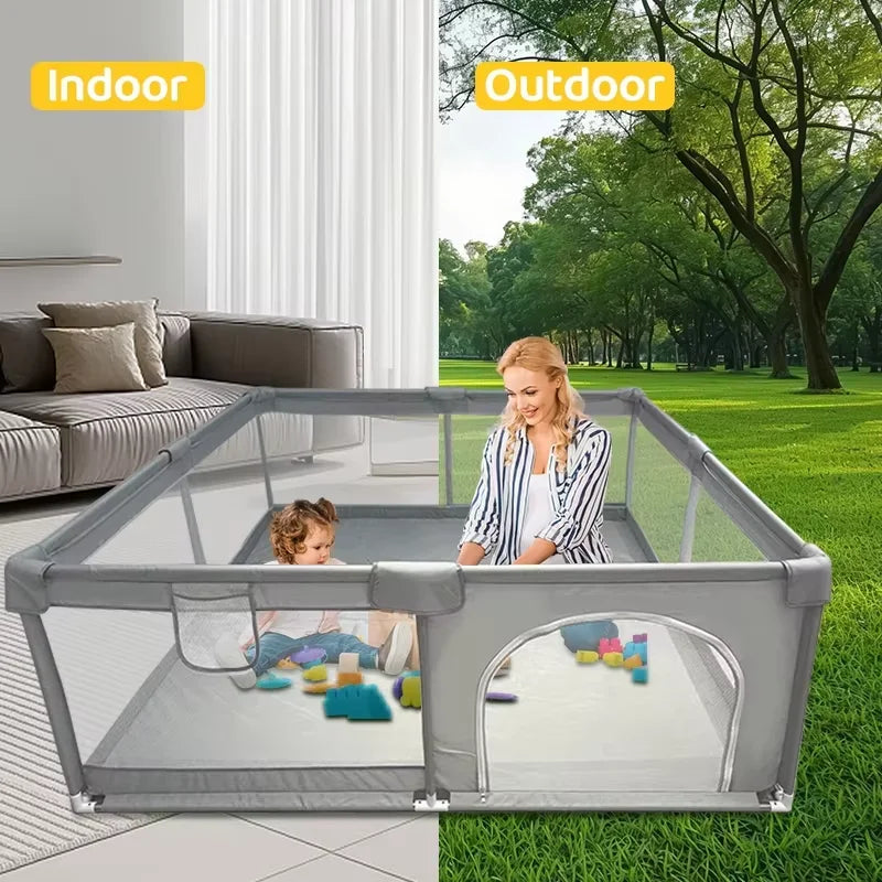 IMBABY Baby Playpen for Children Safety Fence and Activity Gym