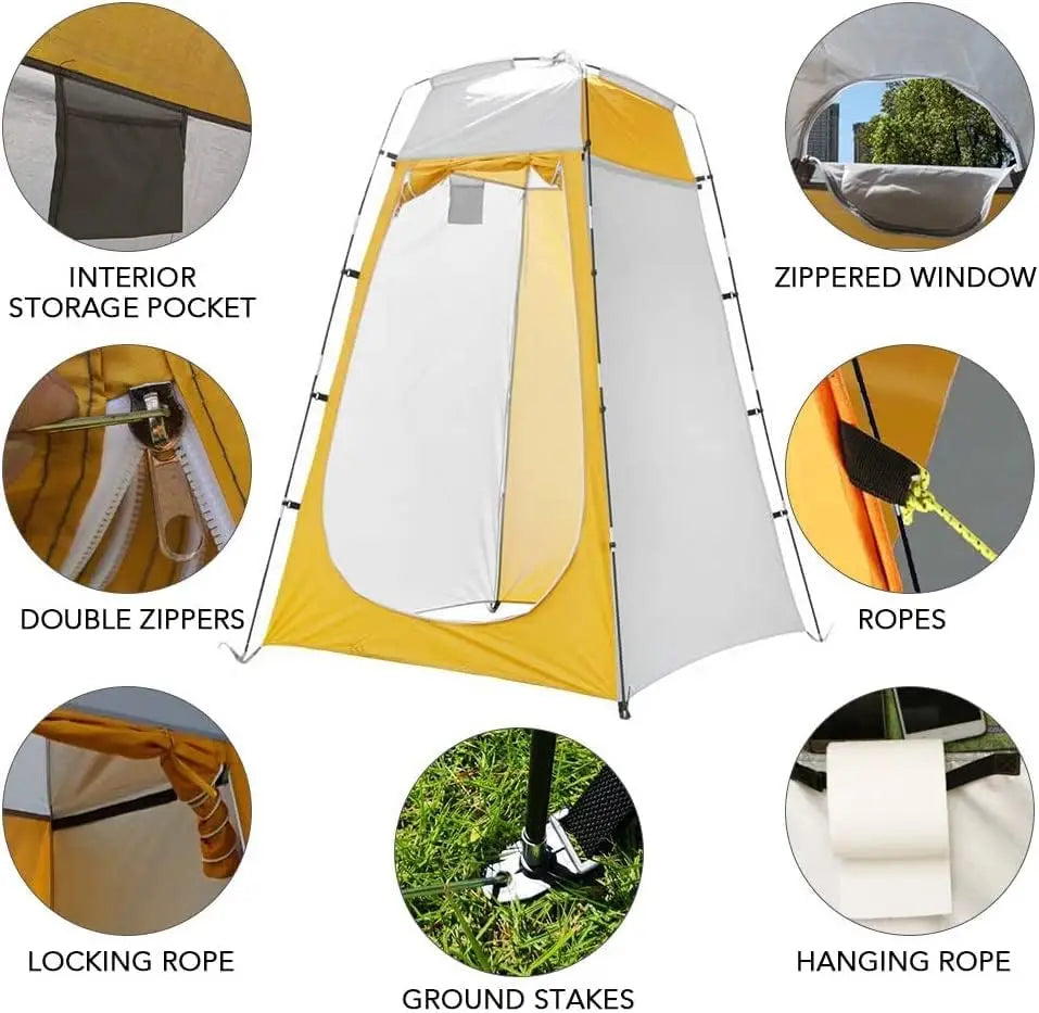 Portable Changing Room For Camping Shower Tent Privacy Toilet